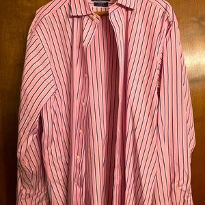 Pink Ralph Lauren dress shirt